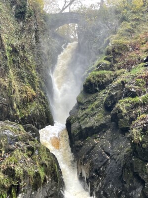 Aira Force waterfalls - 2 mile walk from the cottage - next to Ullswater. Aira Force waterfalls - 2 mile walk from the cottage - next to Ullswater.