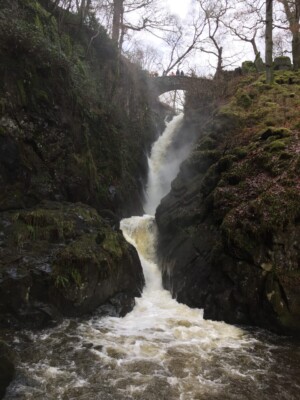 Aira Force waterfalls - 2 mile walk from the cottage - next to Ullswater. Aira Force waterfalls - 2 mile walk from the cottage - next to Ullswater.