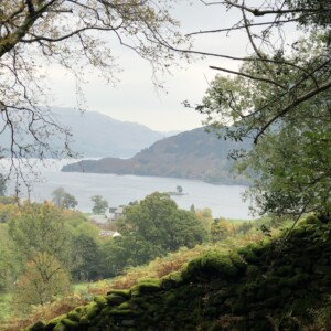 above Glenridding looking out at Ullswater above Glenridding looking out at Ullswater